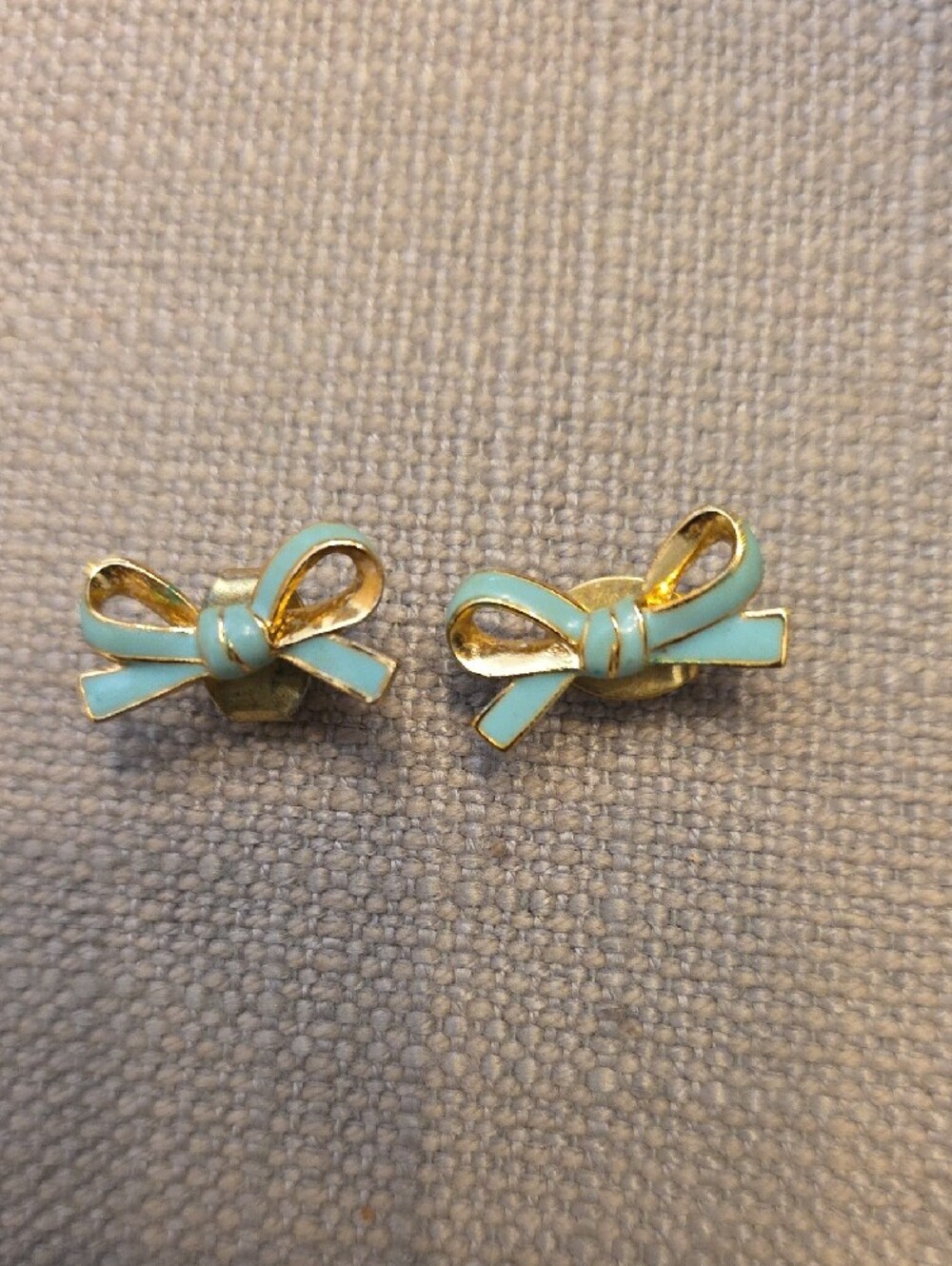 Kate Spade Tiffany Blue Bow Studs